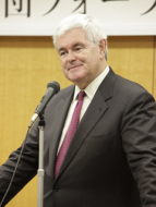 Former Speaker of the US House of Representatives Newt Gingrich Visits Japan