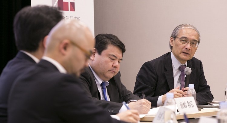 From right, Fumiaki Kubo, Kazuhiro Maeshima, Tomoyuki Miyata, and Ryo Sahashi.