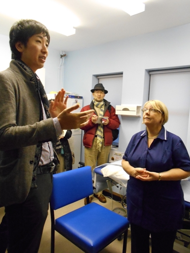 Sawa, left, and Mary Brown, right, a practice nurse. GP nurses in Britain have considerable latitude to act on their own authority.