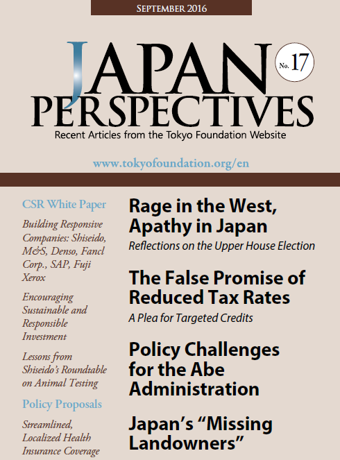 Japan Perspectives, No. 17